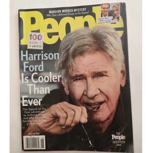 People Magazine June 26, 23 Harrison Ford Indiana Jones 100 Reasons Love America